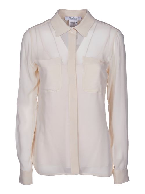 Camicia in georgette di seta MAX MARA | 2411261012600028